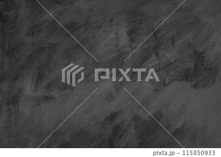 Dark abstract paint pattern surface old black grunge design texture background wall 115850933