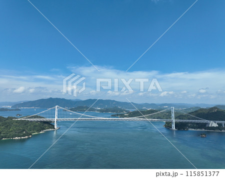 広島県尾道市　因島大橋 115851377