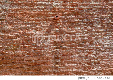 インドにあるアグラ城のとても美しい風景 インドにあるアグラ城のとても美しい風景 115852338