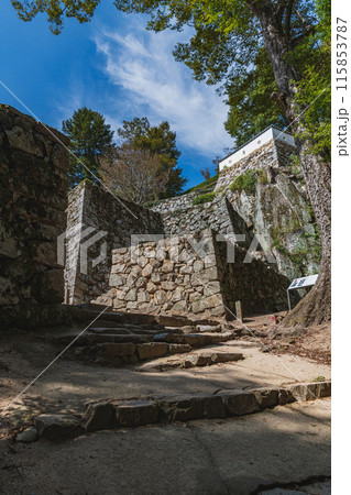 岡山 備中松山城 石垣群 115853787