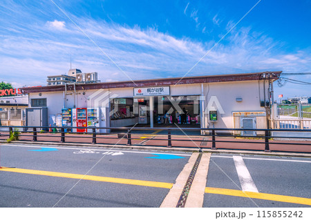 日本の川崎都市景観 東急電鉄 梶が谷駅などを望む 日本の川崎都市景観 東急電鉄 梶が谷駅などを望む 115855242