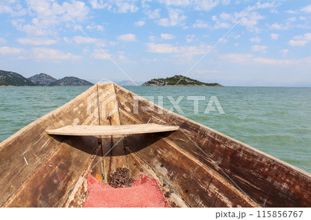 Calm boating tour on Lake Skadar, Montenegro 115856767