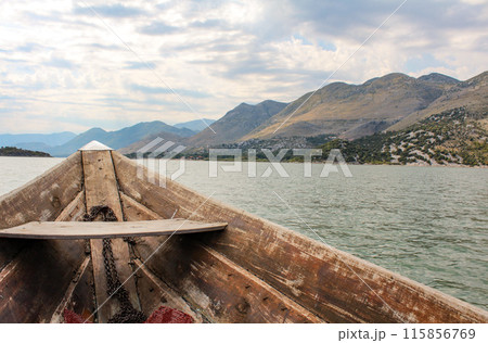 Calm boating tour on Lake Skadar, Montenegro 115856769