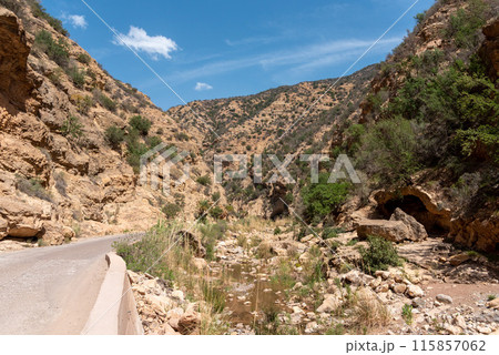 Great landscape near Paradise Valley in the Agadir region 115857062