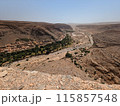 Great panoramic landscape of the Anti-Atlas mountains 115857548