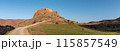 Great panoramic landscape of the Anti-Atlas mountains 115857549