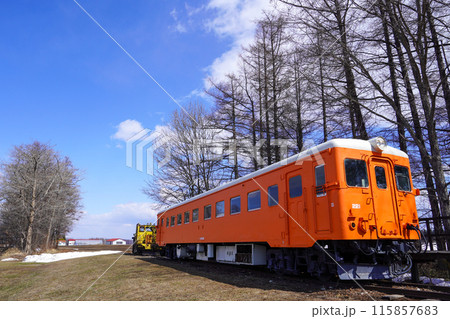 広尾線幸福駅の保存車両・キハ22形気動車 広尾線幸福駅の保存車両・キハ22形気動車 115857683