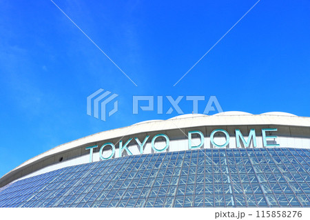 東京都文京区、東京ドームの風景 115858276