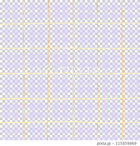 Gold Purple Plaid Hand Drawn Background Overlay 115859869
