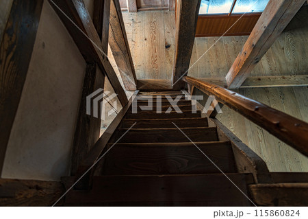 岡山 備中松山城 天守内部 115860824