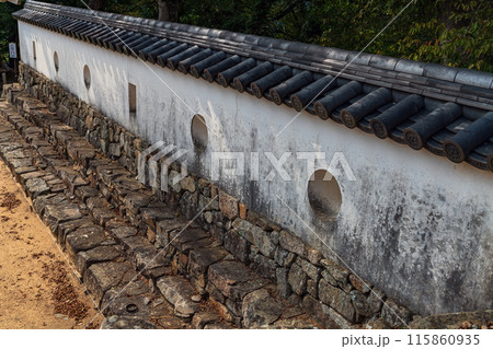 岡山 備中松山城 城壁 岡山 備中松山城 城壁 115860935