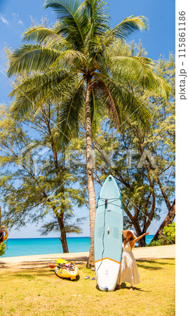 Mai Khao Beach Resort in Phuket Thailand 115861186