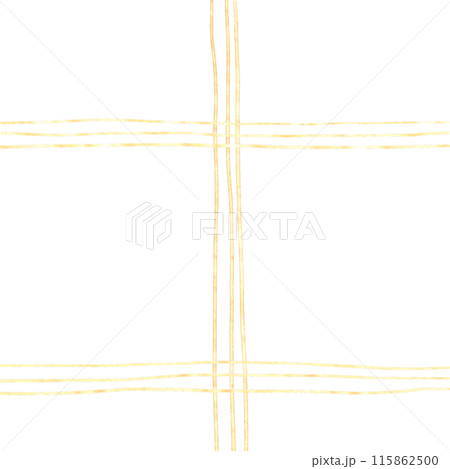 White Gold Plaid Gingham Check Hand Drawn Background Overlay 115862500