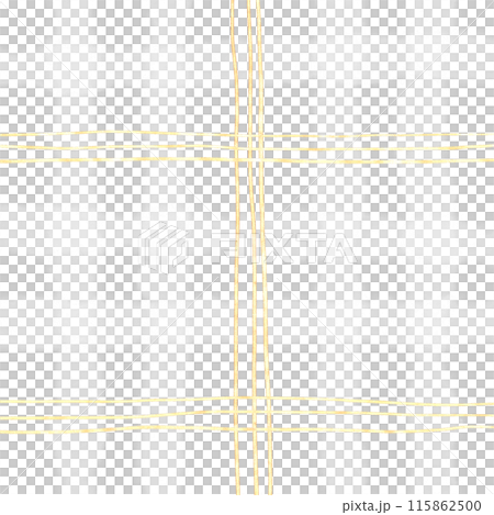 White Gold Plaid Gingham Check Hand Drawn Background Overlay 115862500