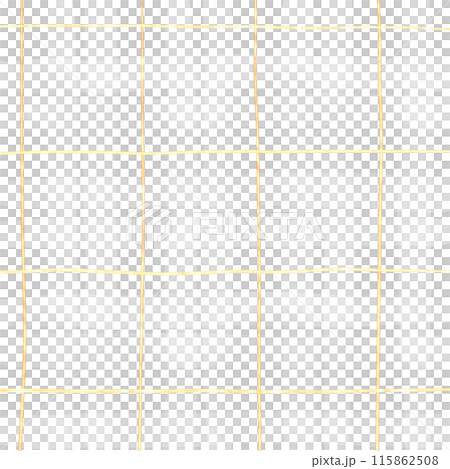 White Gold Plaid Gingham Check Hand Drawn Background Overlay 115862508