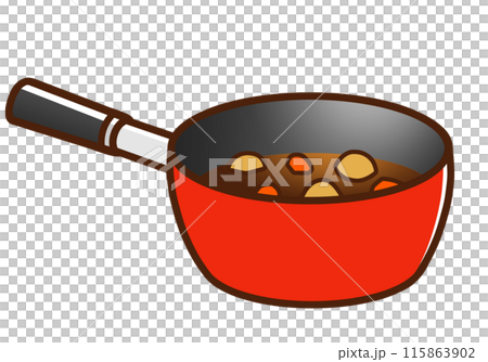カレー（片手鍋） 115863902