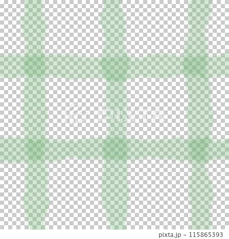 Green Plaid Gingham Check Hand Drawn Background Overlay Green Plaid Gingham Check Hand Drawn Background Overlay 115865393