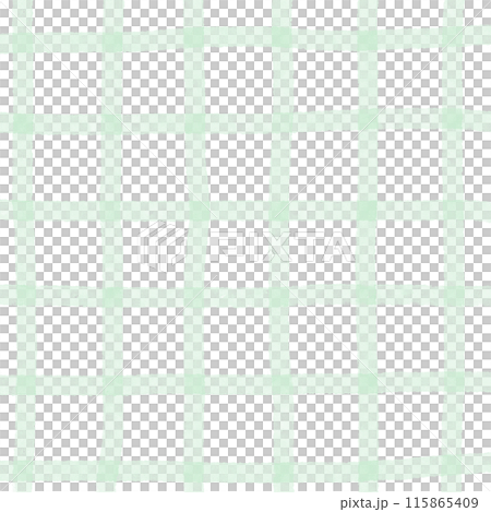 Green Plaid Gingham Check Hand Drawn Background Overlay 115865409