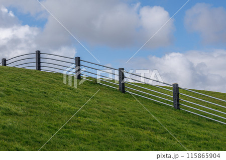 the dutch island of Ameland in the north sea the dutch island of Ameland in the north sea 115865904