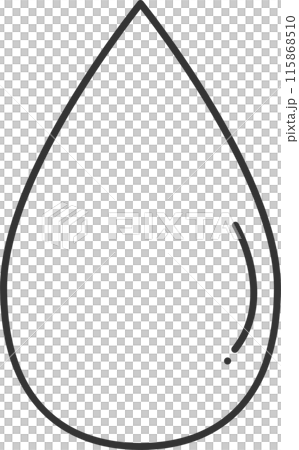 單色滴線圖插圖 115868510
