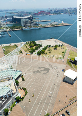 神戸市中央区・メリケンパークの風景 115869985