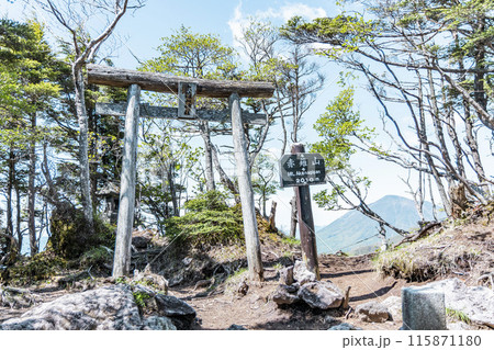 赤薙山の稜線を歩く 115871180