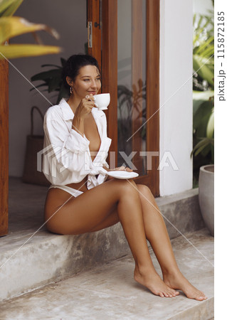 Good Morning at Private Villa with Coffee and Relaxation 115872185