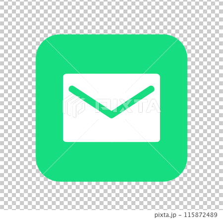 A simple green email app 115872489