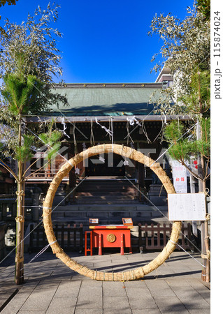 五條天神社　大祓神事　茅の輪くぐり（東京都台東区上野公園） 115874024