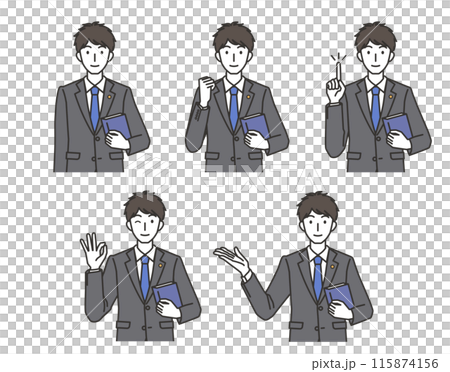 律師男性插畫集 115874156