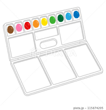 パレットのイラスト 115874205