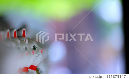 招き猫が福を招いて商売繁盛 招き猫が福を招いて商売繁盛 115875147