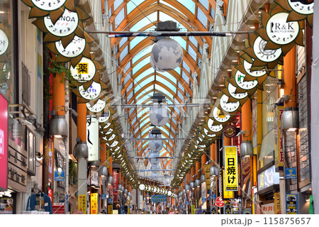 デザインが美しい中野サンロード商店街の天井 デザインが美しい中野サンロード商店街の天井 115875657