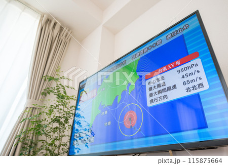台風のニュース 台風のニュース 115875664