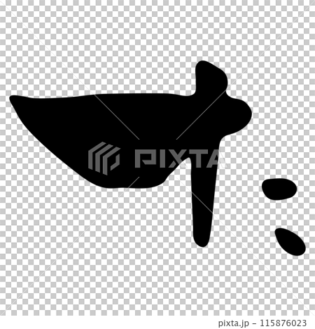 た (Hiragana) / Handwritten calligraphy material 115876023