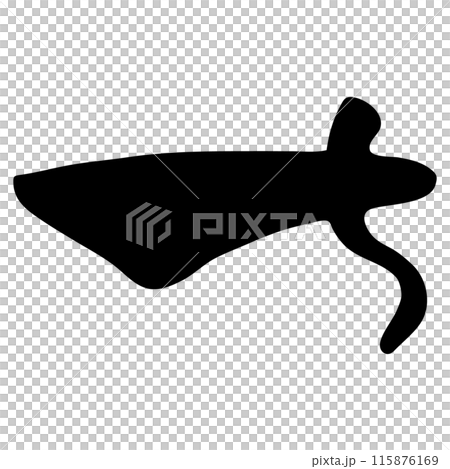 ち（ひらがな）/手書きの筆文字素材 115876169