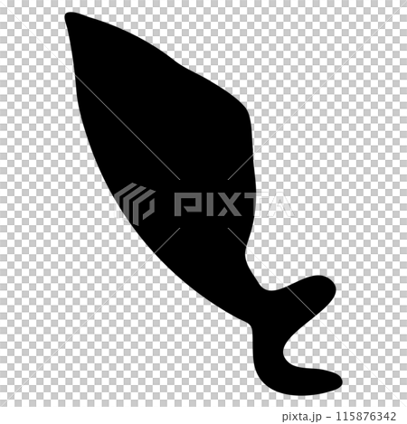 と（ひらがな）/手書きの筆文字素材 115876342