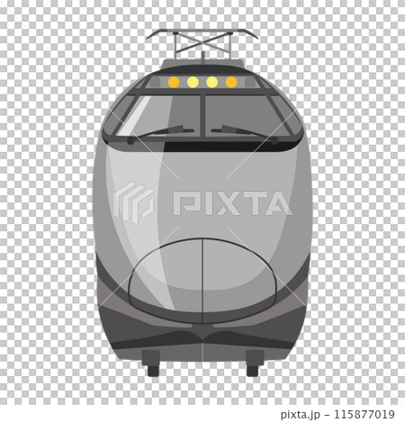 Illustration of the front of the 400 series Shinkansen Illustration of the front of the 400 series Shinkansen 115877019