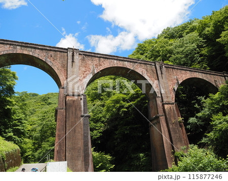 横川・メガネ橋・碓氷湖 横川・メガネ橋・碓氷湖 115877246