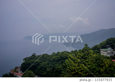 熱海城から見る熱海港の風景 115877915