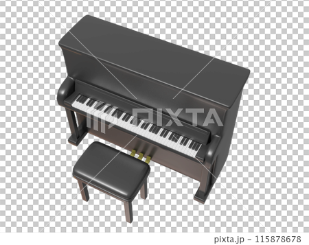 3D鋼琴圖 115878678