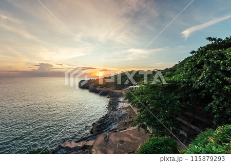 a Beuatiful View Point at koh sichang 115879293