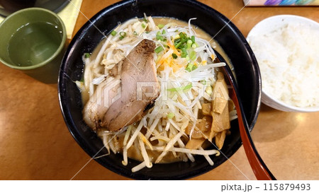 野菜たっぷりの味噌ラーメン 115879493