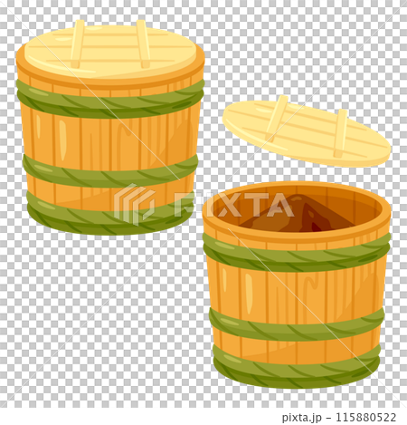 Miso barrel 115880522