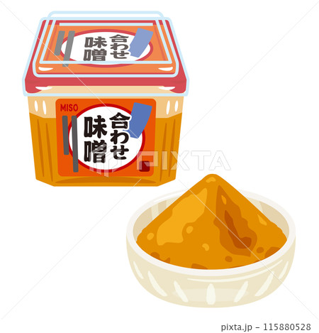 パック入りの合わせ味噌 115880528