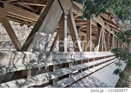 三嶋神社に通じる神幸橋 三嶋神社に通じる神幸橋 115880677