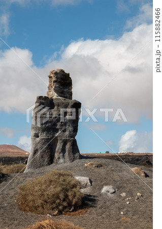 Rock formations park, Antigua Rofera, Lanzarote, Spain Rock formations park, Antigua Rofera, Lanzarote, Spain 115882466