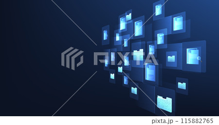 Document management and digital document paperless operation concept. Document management and digital document paperless operation concept. 115882765