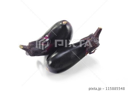 新鮮な茄子 115885548