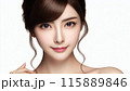 美しい女性のビューティー 115889846